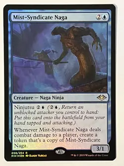 Mist-Syndicate Naga Modern Horizons Foil MTG NM - Image 1