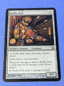 MTG Magic: Time Spiral: Stuffy Doll #264/301 Rare - HP - Image 1