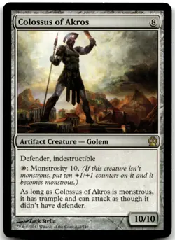 MTG Colossus of Akros R Theros 214 MP - Image 1