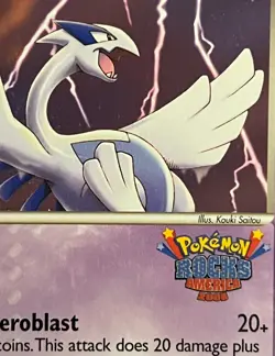 Lugia #29 (2005 Pokemon Rocks America Promo) 2005 Pokemon Ex Unseen Forces-NM - Image 3