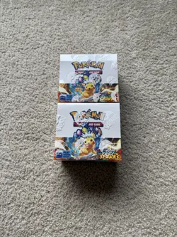2x Pokemon TCG: Surging Sparks Booster Box Factory Sealed - Image 1