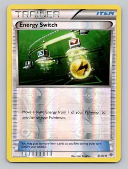 Reverse Holo Energy Switch 89/111 Uncommon XY - Furious Fists Pokemon - Image 1