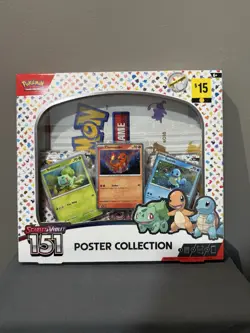 POKEMON 151 Poster Collection NEW & SEALED! 🔥 🔥 🔥 - Image 1