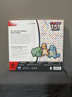 POKEMON 151 Poster Collection NEW & SEALED! 🔥 🔥 🔥 - Image 2