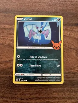 Pokemon TCG - Trick or Trade BOOster - Common - Zubat 089/163 NM - Image 1