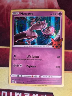 Pokemon TCG Mewtwo Promo (Trick or Trade Halloween) 056/172 - Image 1