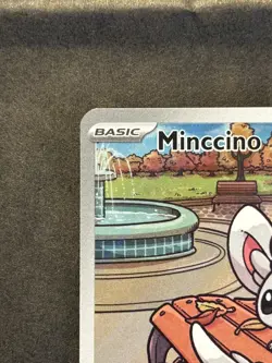Pokemon TCG Minccino 152/086 Black Bolt illustration rare - NM - Image 2