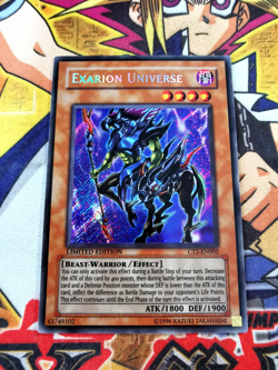 Exarion Universe ct2-en002 Ltd Ed (VLP) Secret Rare Yu-Gi-Oh! - Image 1