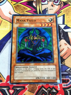 Maha Vailo mrl-012 Unltd Ed (MP) Super Rare Yu-Gi-Oh! - Image 1