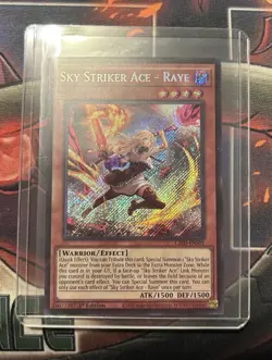Sky Striker Ace - Raye (Alternate Art) - L26D-ENS01 - Secret Rare YuGiOh - Image 1