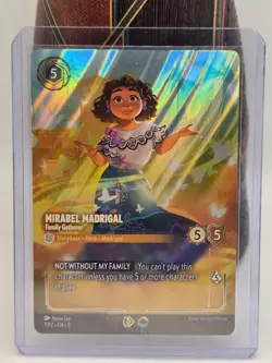 Disney Lorcana Mirabel Madrigal Family Gatherer 7/P2 Store Championship PROMO - Image 1