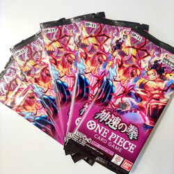 One Piece Card Game Godspeed Fist OP-11 5 Booster Pack Set Sealed Unopened - Image 1
