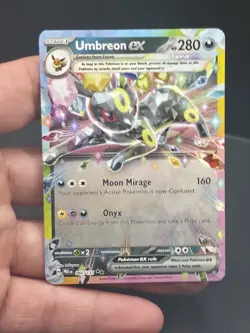 Pokemon TCG Umbreon EX 060/131 Prismatic Evolutions Card Near Mint Condition - Image 2
