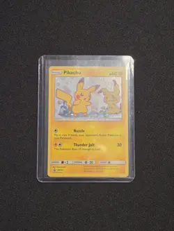 Pikachu SM162 Sun and Moon Black Star Promo Card Holo - Image 1