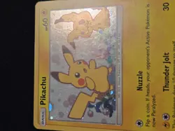 Pikachu SM162 Sun and Moon Black Star Promo Card Holo - Image 3