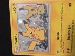 Pikachu SM162 Sun and Moon Black Star Promo Card Holo - Image 4