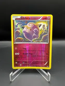 Clefairy 81/122 Reverse Holo XY Breakpoint 2016 - Pokemon Card TCG (LP) - Image 1