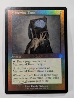 Mazemind Tome The Brothers' War: Retro Frame Artifacts Foil - MTG RARE - Image 1