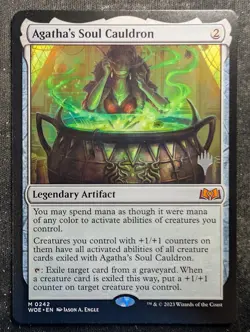 Agatha's Soul Cauldron - Promo Pack - Wilds of Eldraine (MTG) - Image 1