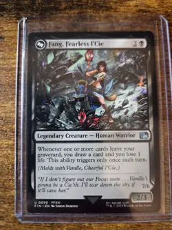 Magic: The Gathering Final Fantasy Fang Fearless I'Cie U #0099 FFXIII MTG - Image 1