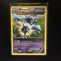 Nidoqueen 69/160 XY Primal Clash Reverse Holo Rare Pokemon TCG Card NM - Image 1