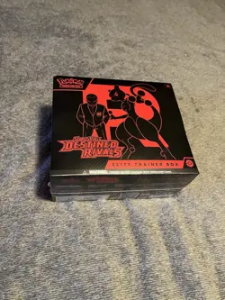 Pokemon TCG Scarlet & Violet Destined Rivals Elite Trainer Box ETB - Image 1