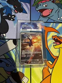 Pokemon TCG - Latios 203/191 Surging Sparks - Ace 9 Graded - Image 3