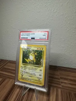 Pokemon TCG Raichu Base Set 14/102 Holo - PSA 9!!!! - Image 2