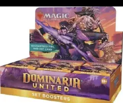 Dominaria United Set Booster Box Sealed MTG New - Image 1