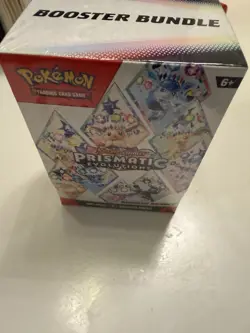 Pokemon TCG Scarlet & Violet Prismatic Evolutions Booster Bundle Box Eevee - Image 1