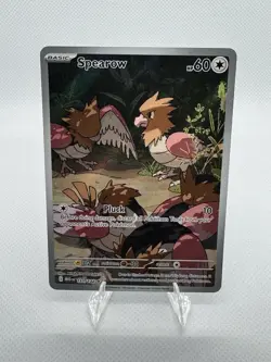 Pokemon Spearow 151/132 Me01 Mega Evolution Illustration Rare Holo NM - Image 1