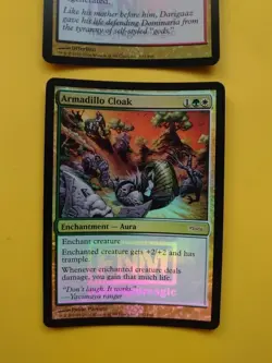 Terminate & Armadillo Cloak DCI FOIL PROMO LP or better MTG 2 Card. - Image 2