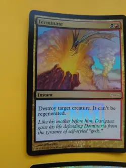 Terminate & Armadillo Cloak DCI FOIL PROMO LP or better MTG 2 Card. - Image 5