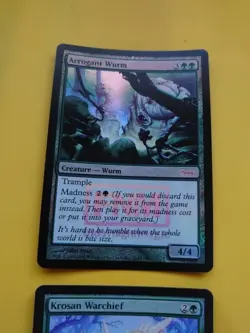 Krosan Warchief & Arrogant Wurm DCI FOIL PROMO LP or better MTG 2 cards - Image 4