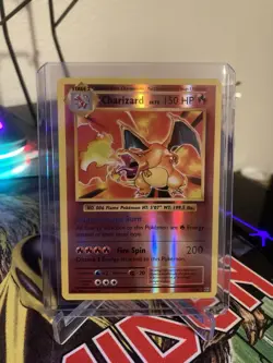 Pokemon TCG Charizard Evolutions 11/108 Reverse Holo Rare Card-LP - Image 1