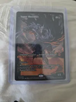 Super Shredder (Showcase) [Teenage Mutant Ninja Turtles] Foil Near Mint MTG M285 - Image 2