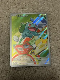 Pokemon TCG First Partner Illustration Collection Series 1 Kanto GEN 1 Starters - Image 3