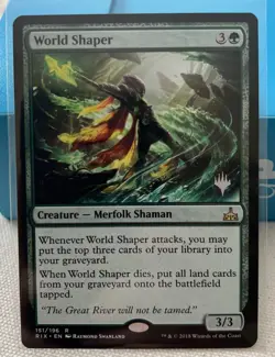 MTG Magic The Gathering World Shaper Promo *NP - Image 1