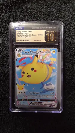 40pc Pokemon Collection - 2x CGC Pristine 10 Slabs + Free Binder! - Image 1