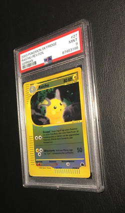 Raichu Reverse Holo | Skyridge | PSA 9 Mint | German | Pokemon - Image 4