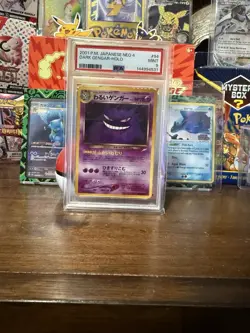 Pokemon TCG: Dark Gengar Holo Japanese PSA 9 Neo 4 094/94 - Image 1