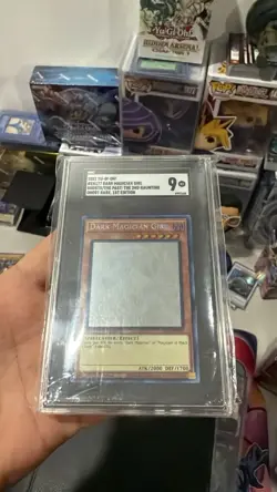 Yugioh 2022 Dark Magician Girl Ghost Rare - GGP2-EN177 - PSA 9 - Image 2