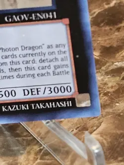 Neo Galaxy-Eyes Photon Dragon UNLIM Ghost Rare GAOV-EN041 Yu-Gi-Oh! NM - Image 2