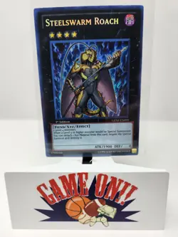 YuGiOh Steelswarm Roach GENF-EN099 1st Edition Secret Rare MP - Image 1