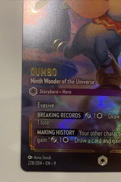 Lorcana - Dumbo - Ninth Wonder of the Universe (Enchanted) 228/204 - Image 4