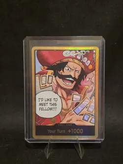 Don!! Card Gold “I’d Like To Meet This Fellow” One piece OP13 - Image 1