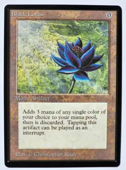 Black Lotus Proxy Black Border Ungraded Card - Image 3