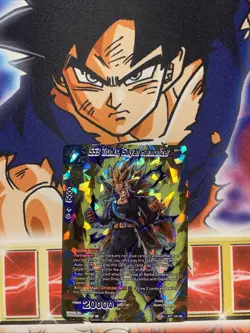 SS3 Trunks Saiyan Harmonizer BT7-126 ISR Foil Dragon Ball Super Card Game | - Image 1