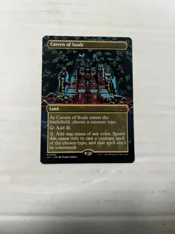 Cavern of Souls LCI 0345 Showcase(borderless) NM MTG Land Lost Caverns of Ixalan - Image 1