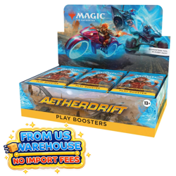 Wizards of the Coast Play Booster Box Aetherdrift DFT MTG New Sealed - Image 1